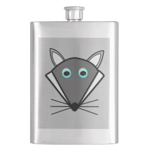 Petaca Cute Halloween Wolf Flask