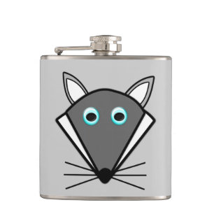 Petaca Cute Halloween Wolf Flask