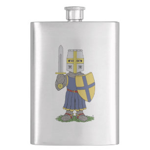 Petaca Cute Medieval Knight