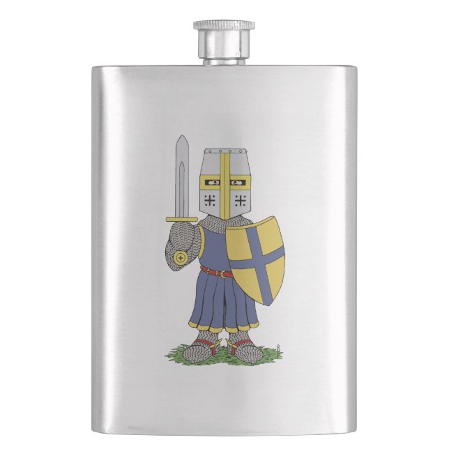 Petaca Cute Medieval Knight (Anverso)