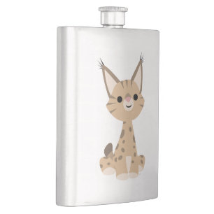 Petaca Cute Personalizado Lynx Classic Flask