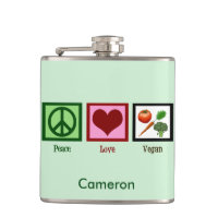 Cute Personalizado Vegan Green