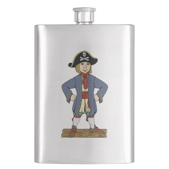 Petaca Cute Pirate Lad (Anverso)