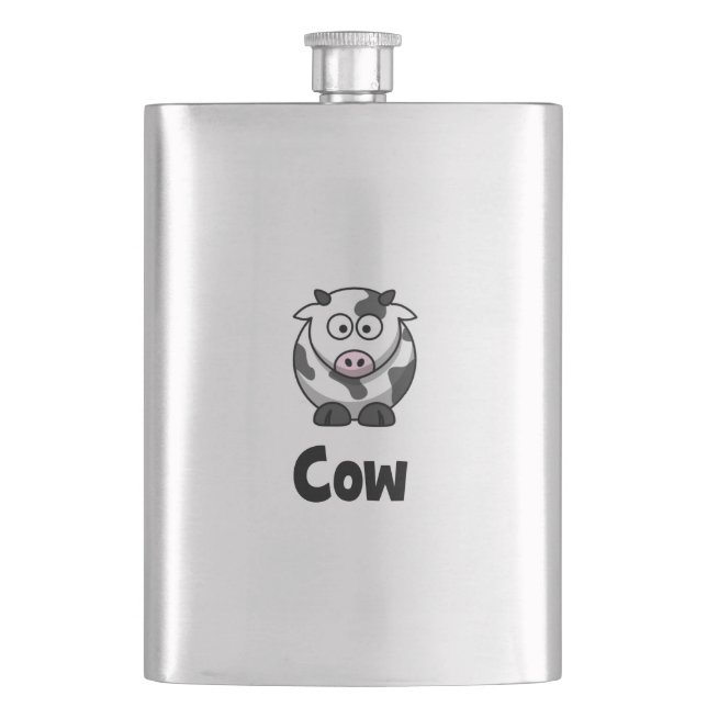 Petaca Cute Spots Cow (Anverso)