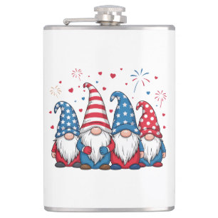 Petaca Cute USA American Gnomes Personalizado-68123