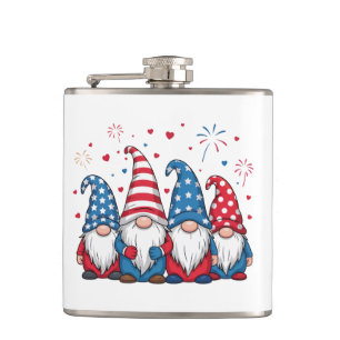 Petaca Cute USA American Gnomes Personalizado-68123