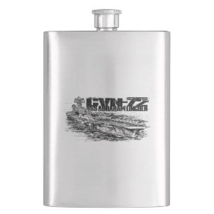Petaca CVN-72 Abraham Lincoln Classic Flask