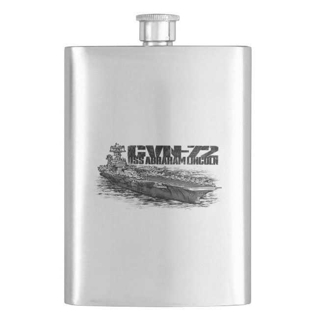 Petaca CVN-72 Abraham Lincoln Classic Flask (Anverso)