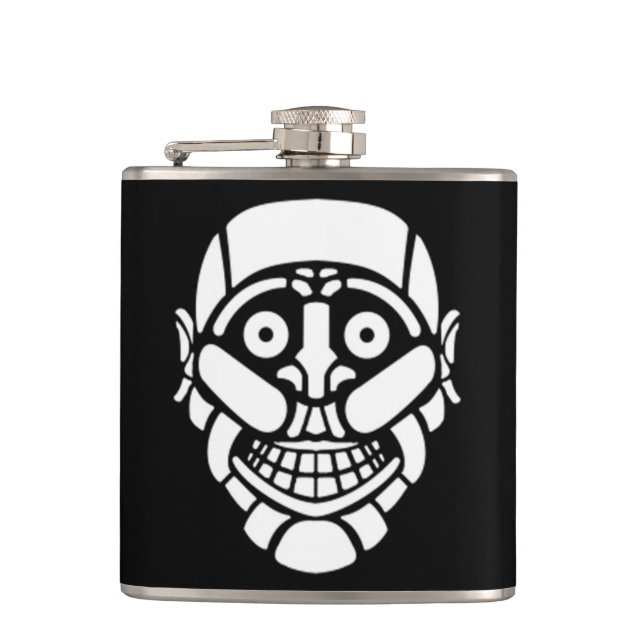 Petaca Cybersmily logo Cyberpunk flask (Anverso)