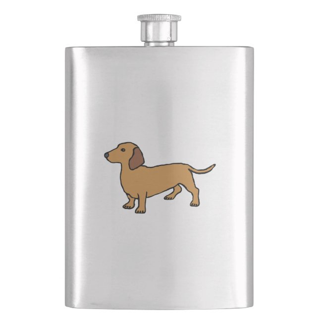 Petaca Dachshund (Anverso)