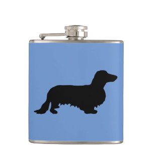 Petaca Dachshund Pelo Largo - Silueta 1