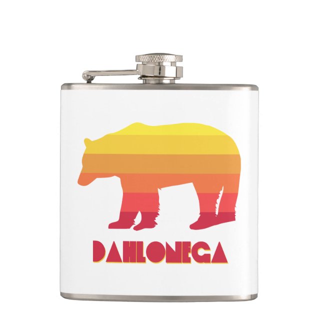 Petaca Dahlonega Georgia Rainbow Bear (Anverso)