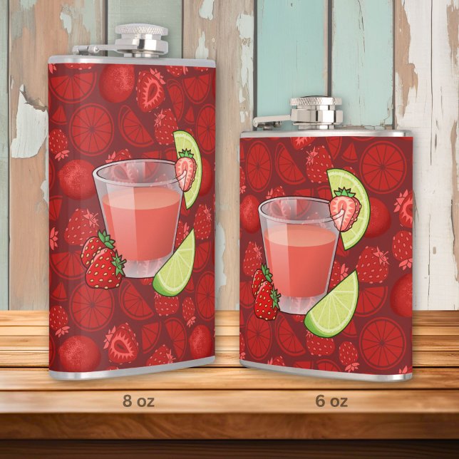 Petaca Daiquiri de fresa (Subido por el creador)
