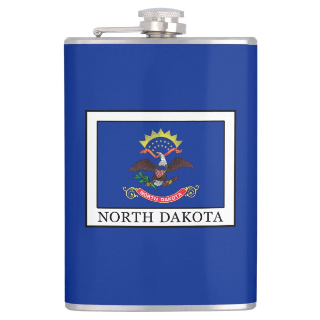 Petaca Dakota del Norte (Anverso)