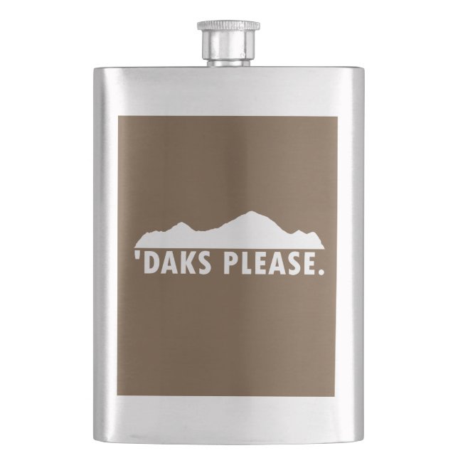 Petaca Daks Por Favor (Anverso)