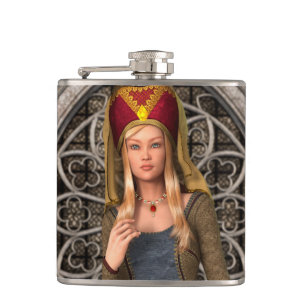 Petaca Dama Medieval