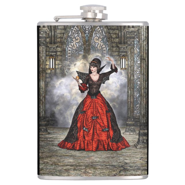 Petaca Dama Vampiro (Anverso)