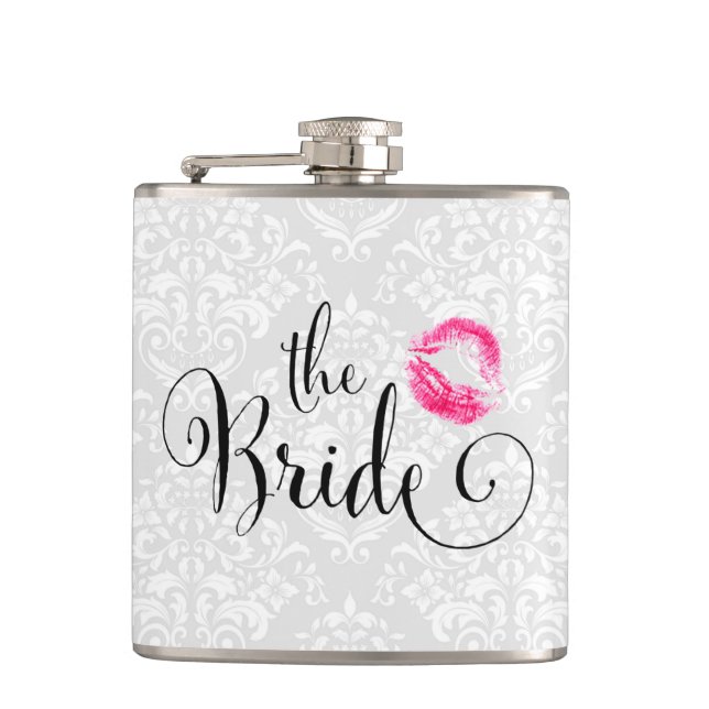 Petaca Damask Bride Kiss (Anverso)