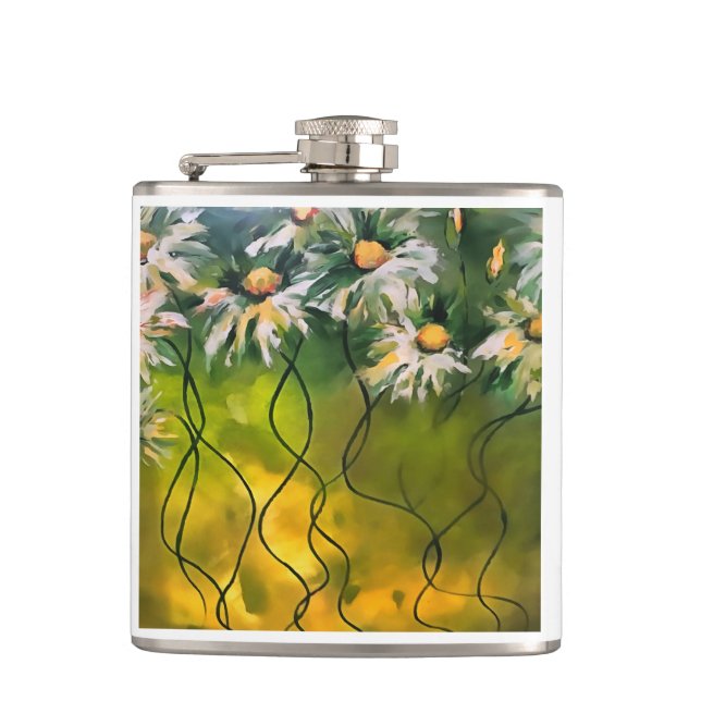 Petaca Dance Daisy Dance Surrealista Art (Anverso)