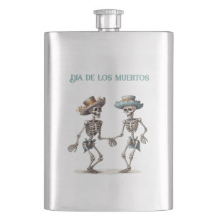 Petaca Danza Eterna Dia de los Muertos Calaveras