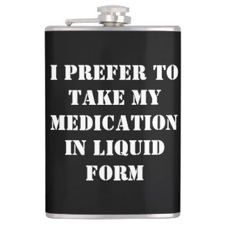 Petaca Dark Humor Flask by Skullnskin / J. H. Thornton