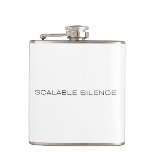 Petaca de acero inoxidable Scalable Silence