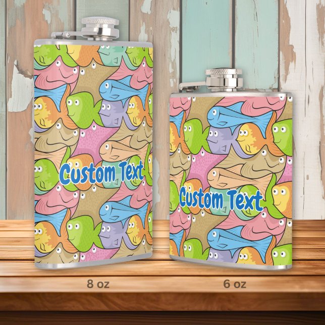 Petaca de dibujos animados de peces (Subido por el creador)