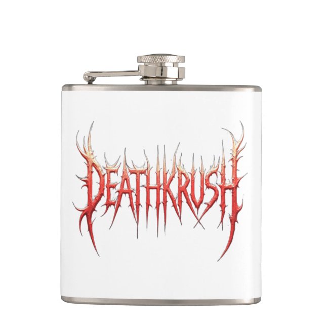 Petaca Deathkrush - Hip flask (Anverso)
