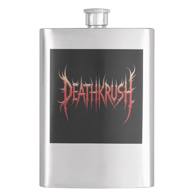 Petaca Deathkrush - Hip-flask large (Anverso)