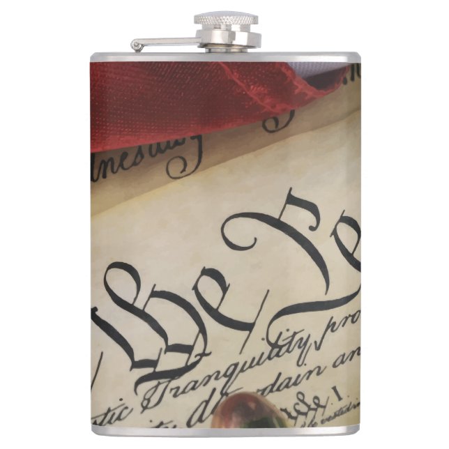 Petaca Declaración de Independencia (Anverso)