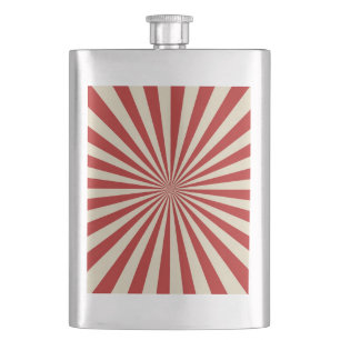 Petaca Decoración clásica de la rueda de hilado de las