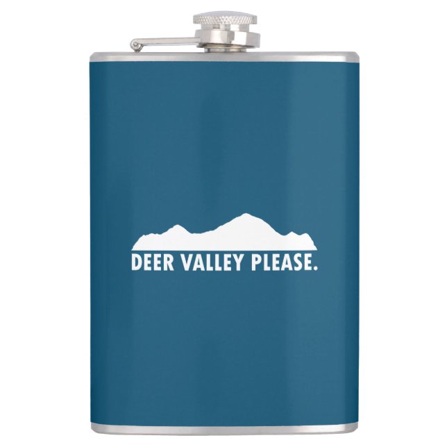 Petaca Deer Valley por favor (Anverso)