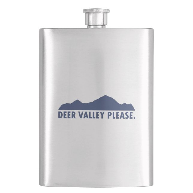 Petaca Deer Valley por favor (Anverso)