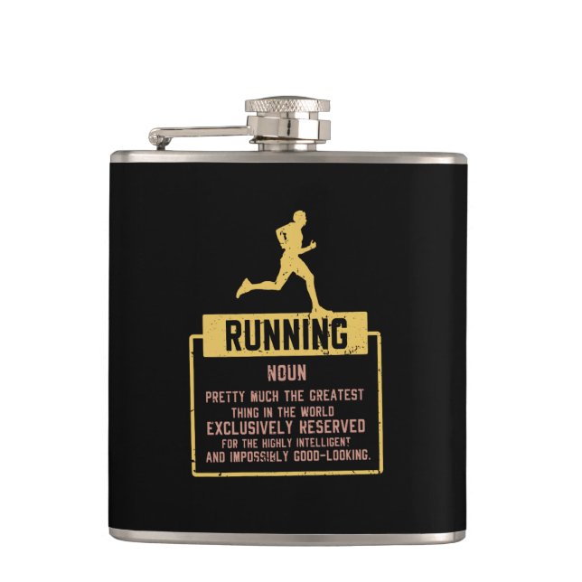Petaca Definición de correr (Anverso)