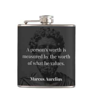 Petaca Definición de Valor: Marcus Aurelius en Valores