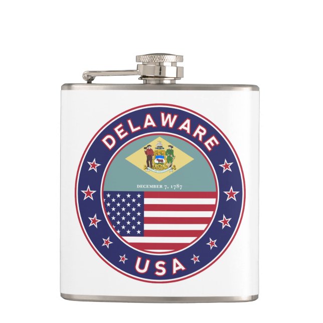 Petaca Delaware (Anverso)