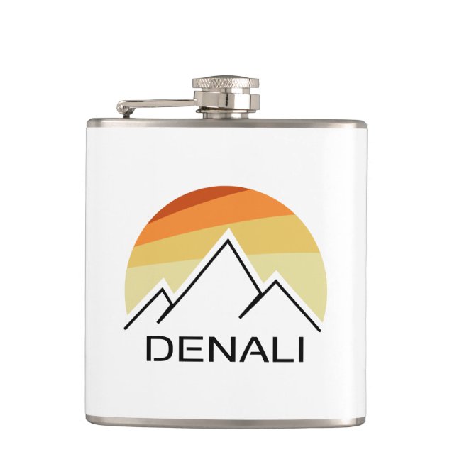 Petaca Denali Alaska Retro (Anverso)