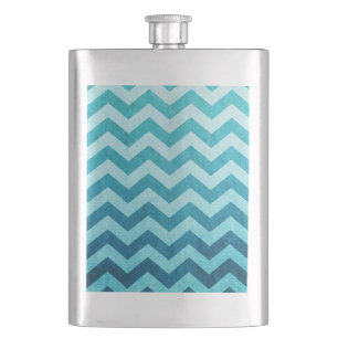 Petaca Denim Chevron por Shirley Taylor