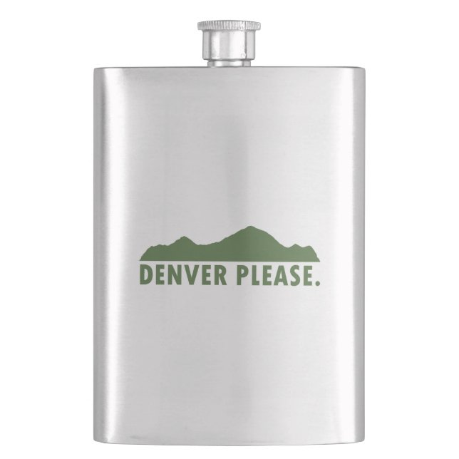 Petaca Denver por favor (Anverso)