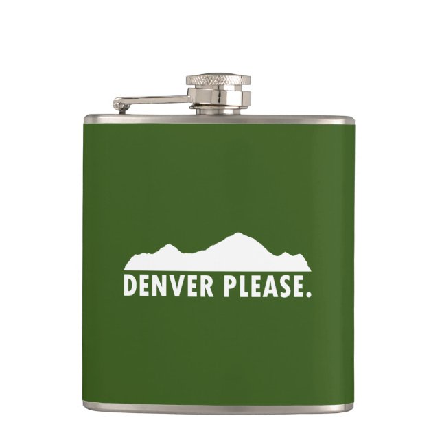 Petaca Denver por favor (Anverso)