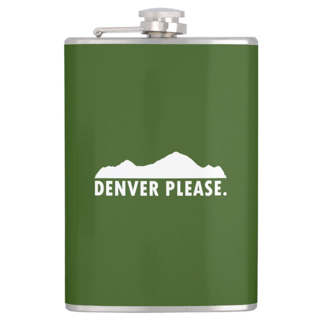 Petaca Denver por favor (Anverso)