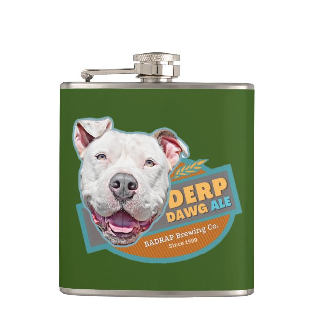 Petaca Derp Dog Flask (Anverso)