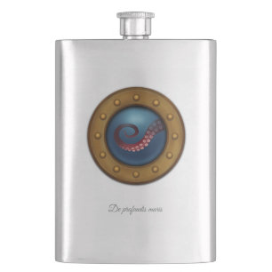 Petaca "Desde las profundidades del mar" Buque Porthole O