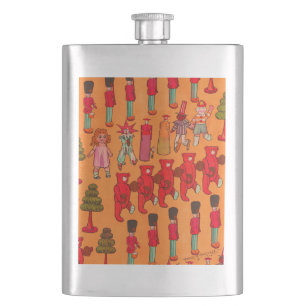 Petaca Desfile de juguetes navideños antiguos 1907 Revist