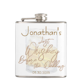 Petaca Despedida de Soltero con Bodas de Whisky