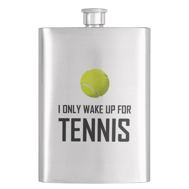 Petaca Despierto solamente para el tenis (Anverso)