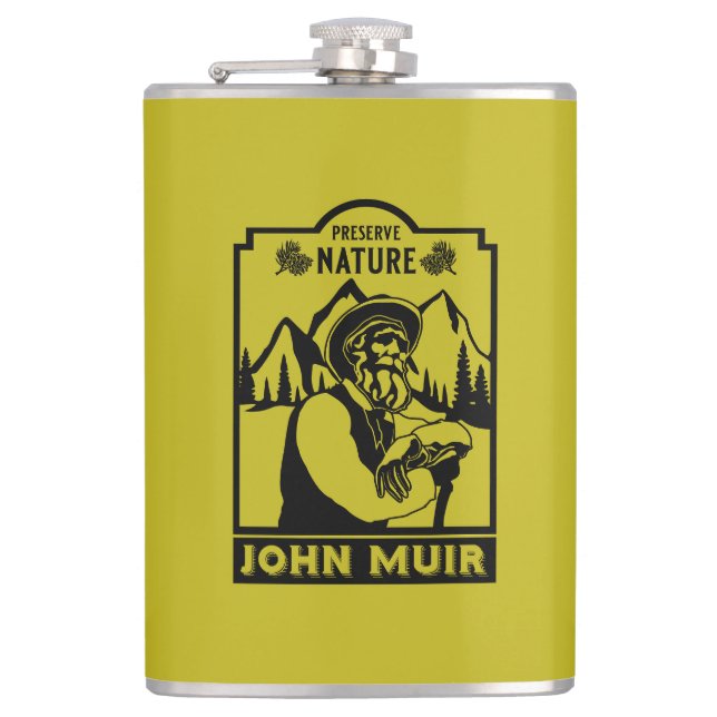 Petaca Día de John Muir (Anverso)