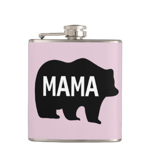 PETACA DÍA DE LA MADRE MAMÁ OSO PINK