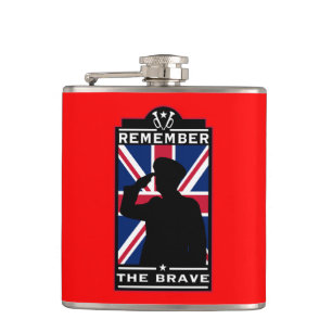 Petaca Día de las Fuerzas Armadas Británicas