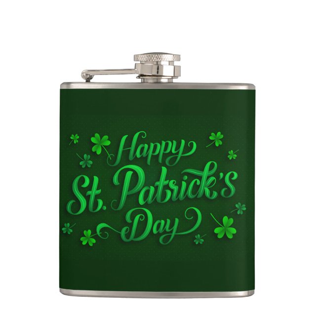 Petaca Día de San Patricio (Anverso)